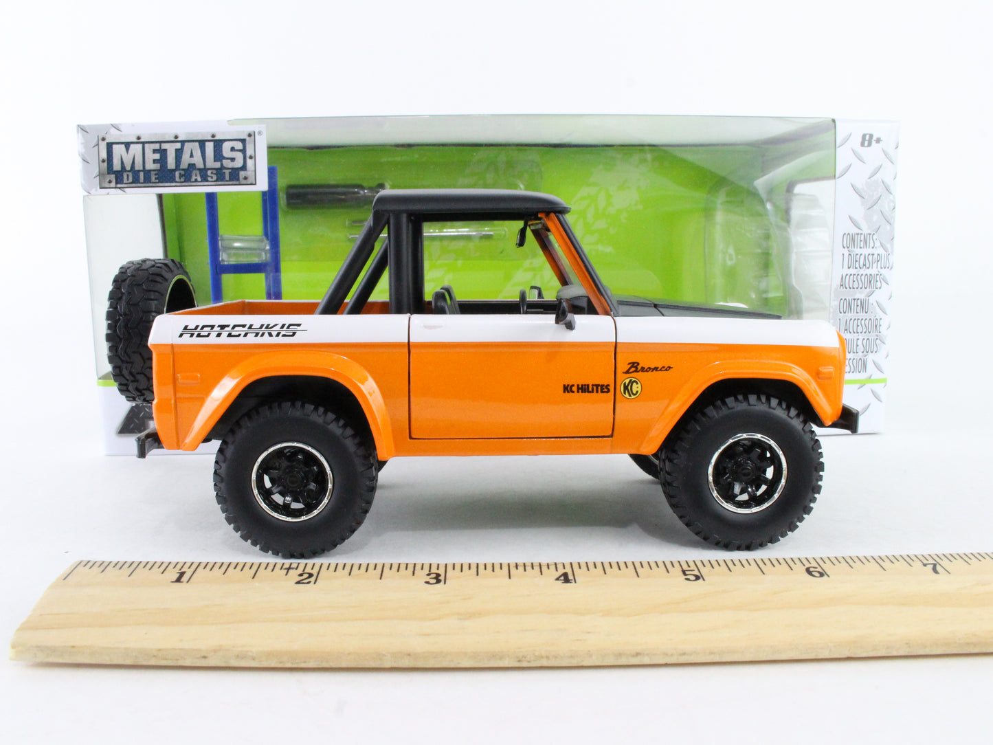 1973 Ford Bronco Just Trucks Jada 1:24 Scale Model 31058