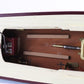 Vintage Blue Yellow Red Cabin Cruiser Wooden Battery Boat SM TMY ITO 13.5��� + BOX