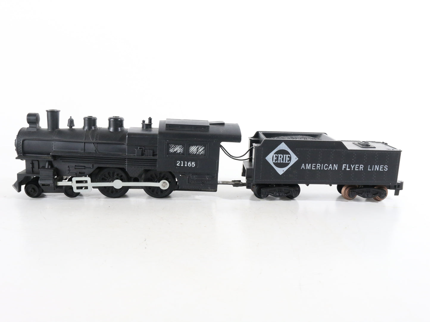 American Flyer S 21165 4-4-0 Erie Black Steam Locomotive Engine W/ Tender