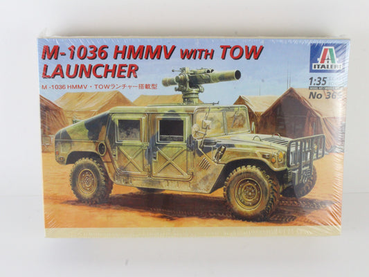 M-1036 Hmmv With Tow Launcher 1:35 Italeri Model Kit 369