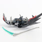 Gundam Battle Scarred Deathscythe Hell Custom Mobile Suit Figure W/ Accessories