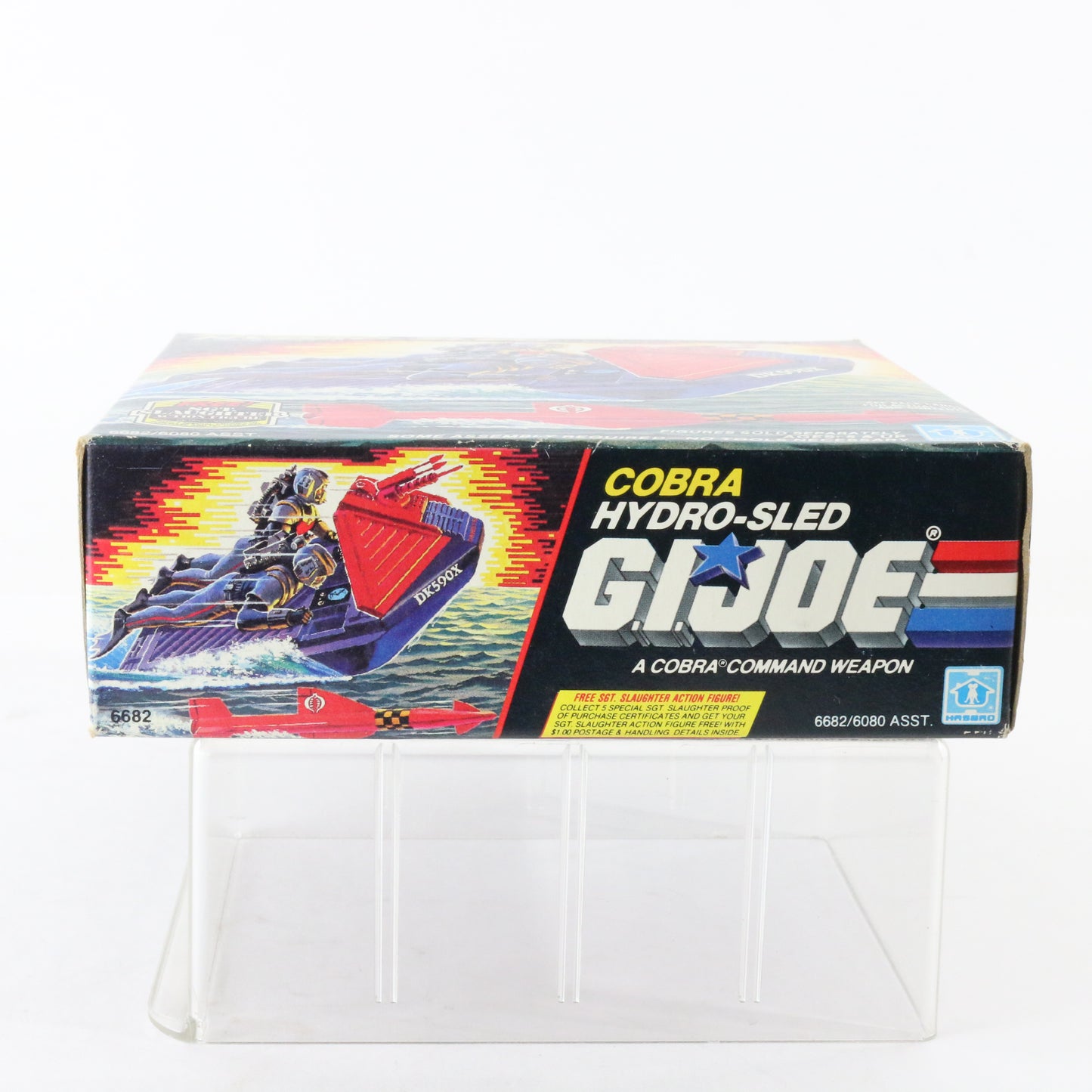 Gi Joe ARAH Cobra Hydro-Sled Series 5 Vehicle Hasbro UNPUNCHED UNOPEN 1985 6682