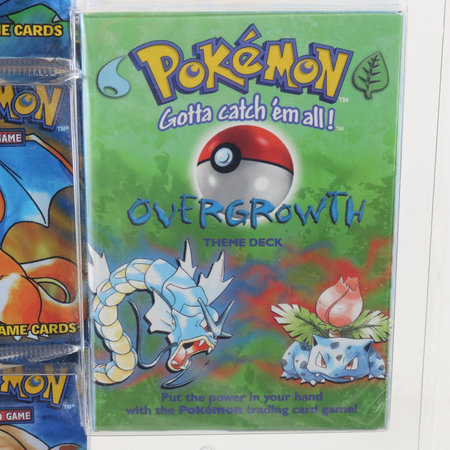 1999 Pokemon Overgrowth Deck SEALED 4 Pack Costco Set + Unlimited Booster Packs