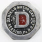 Daniels Motor Car Co Reading PA USA Automobile Emblem Badge RARE