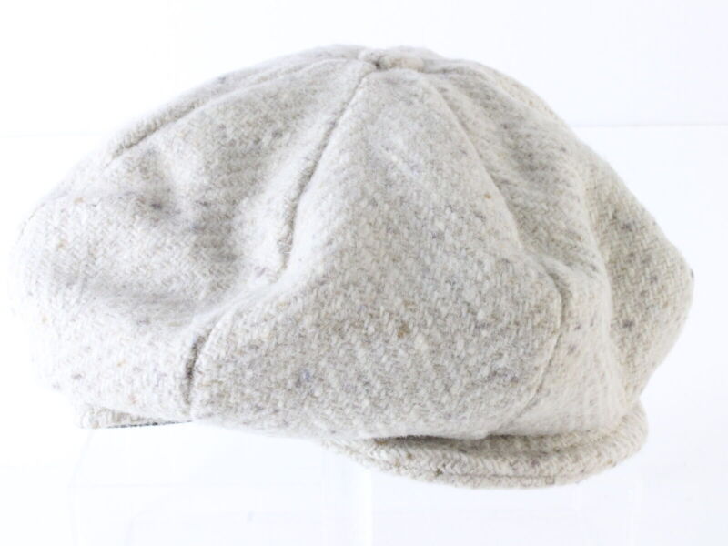 B Wear Cap Co Mens Off White Eight Quarter Cap NEWSBOY IVY MULTIPLE SIZES