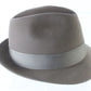 Royal Biltmore Mens Limestone Brown Felt Fedora W/ Feathers MULTIPLE SIZES