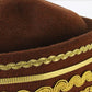 Sonni Of California Ladies Boutique Brandy Brown And Gold Felt Cap 6 7/8 55cm