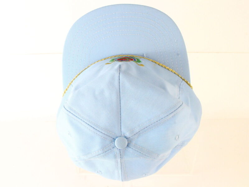 Langenberg Hat Co Mens Light Blue Golf Cap W/ Golf Emblem One Size