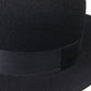 Miss Bierner Ladies Black Wool Felt Boutique Hat W/ Band 7 1/4 58cm