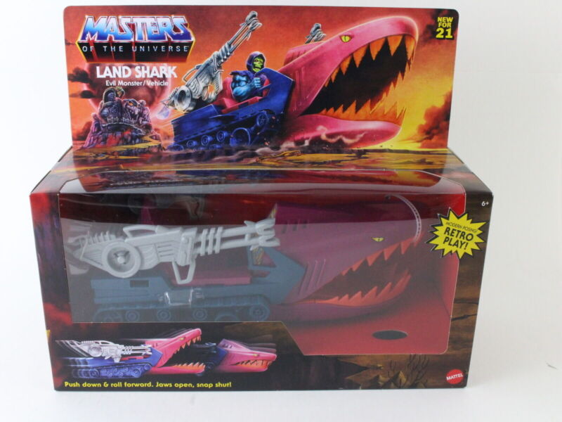 Land Shark Evil Monster Vehicle Masters Of The Universe MOTU Mattel Retro 2021