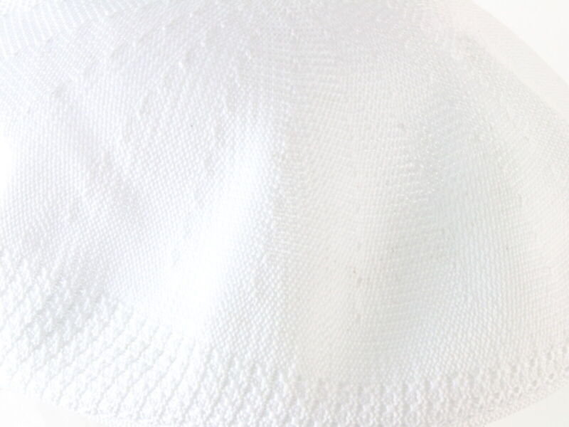 Biltmore Mens White Vent Air Cap Vented Newsboy Style Cap M