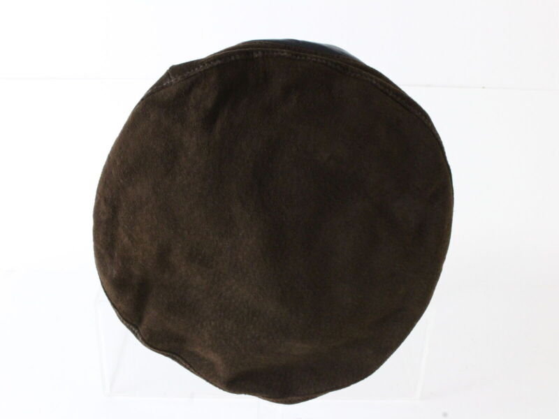 Winfield Cover Co Ladies Brown Swede Beret Size: L