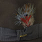 Stetson Mens Mink Brown Felt Fedora W/ Stetson Pin And Feathers MULTIPLE SIZES