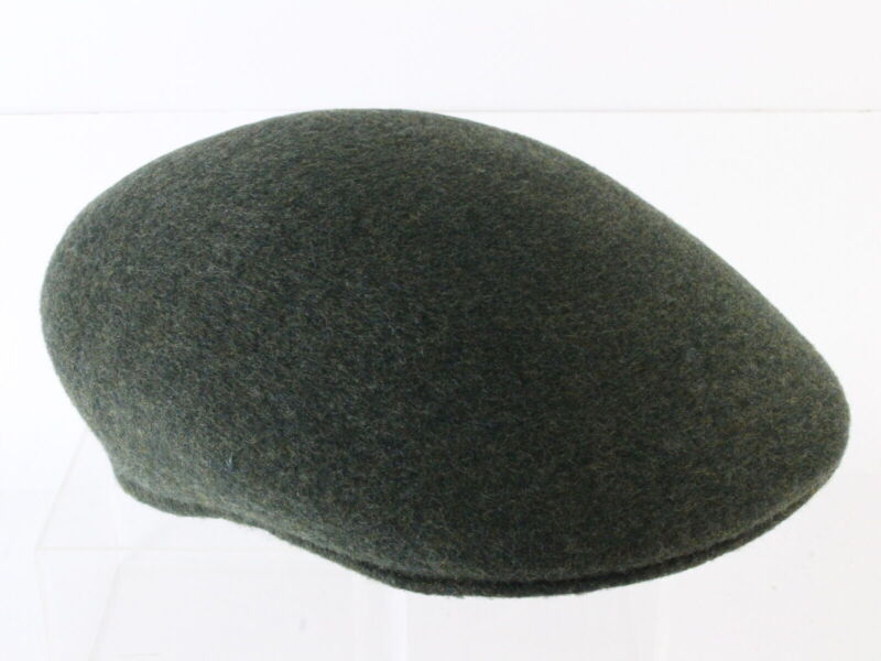 Brooks Mens Moss Green Wool Tweed Ivy Cap 100% LAMB MADE ENGLAND MULTIPLE SIZES