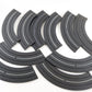Large Lot Of 69 1/4 Section 9" Radius Curved Track Aurora HO Slot Car