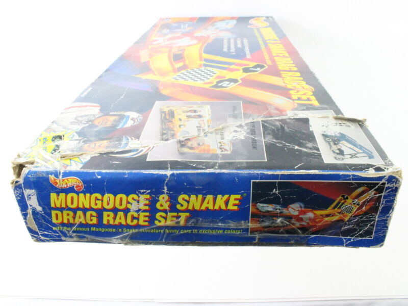 Hot Wheels 25th Anniversary Mongoose And Snake Drag Race Set 11644