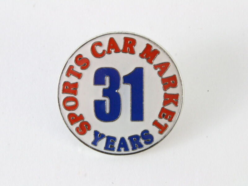 Sports Car Market 31 Years 1" Metal Pin