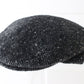 City Sport Mens Charcoal Genuine Donegal IRELAND Tweed W/ Tan Lining 6 7/8 55cm
