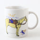 Breyer Breyerfest '97 Sr Bold Palomino Police Horse Coffee Mug