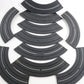 Large Lot Of 69 1/4 Section 9" Radius Curved Track Aurora HO Slot Car