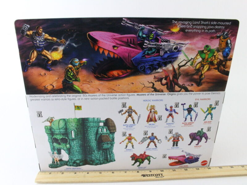 Land Shark Evil Monster Vehicle Masters Of The Universe MOTU Mattel Retro 2021