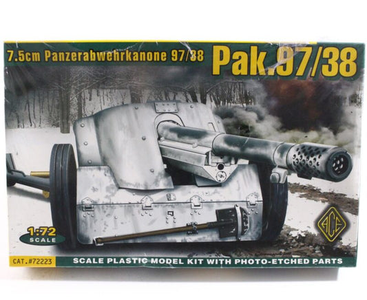 WWII Pak.97/38 Panzerabwehrkanone 97/38 Ace Scale Kit 1:72 72223 SEALED