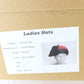 Joe Bill Miller Ladies Boutique Red Wool Felt Hat W/ Black Flower 7 3/8 59cm