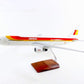 Boeing 777? Iberia 20+" Wood Built W/ Stand Vintage PACMIN 1/100 Desk Model