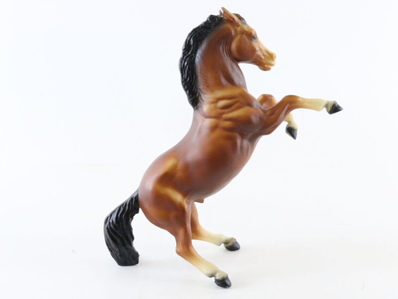 Rearing Stallion Bay Horse Rex Breyer 1965-1980 Plastic Classic Series