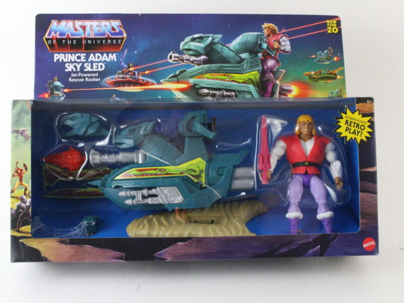 Prince Adam Sky Sled Jet Powered Rescue Rocket Masters Of The Universe MOTU 2020