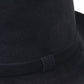 Selentino Mens Black Extra Fine Suede Fedora MULTIPLE SIZES