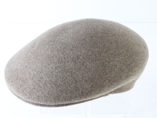 Brooks Mens Oatmeal Tan Wool Felt Ivy Cap 100% LAMB MADE ENGLAND MULTIPLE SIZES