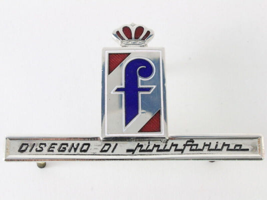 Farina Ferrari Disegno Di Pininforina 2.75" Emblem Badge