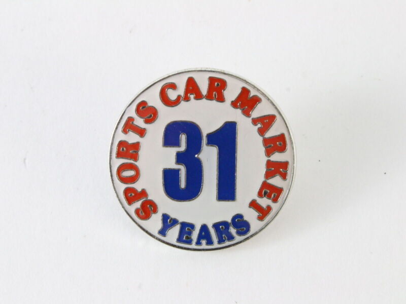 Sports Car Market 31 Years 1" Metal Pin