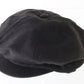 Borsalino Mens Brown Felt Ivy Cap SMALL Newsboy Style 8 Qtr Cap
