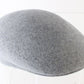 Brooks Mens Light Gray Wool Tweed Ivy Cap QUALITY MADE ENGLAND SIZE: M