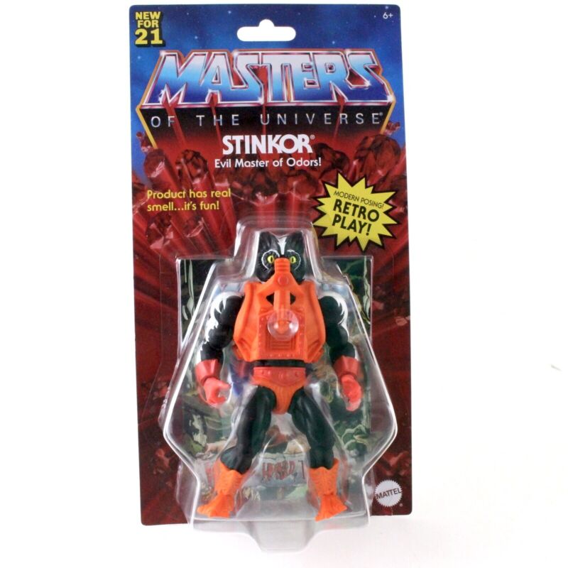 Stinkor Evil Master Of Odors MOTU Masters Of The Universe Origins 2021 Retro