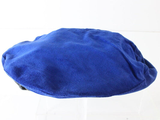 Winfield Cover Co Ladies Royal Blue Swede Beret Size: L