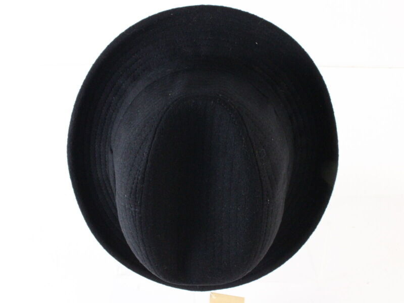 Borsalino Doria Mens Black Wool Blend Fedora MULTIPLE SIZES