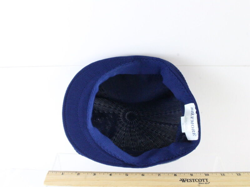 Biltmore Mens Navy Blue Mesh Ivy Cap VENTED, NEWSBOY IVY CAP MULTIPLE SIZES