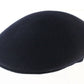 Brooks Mens Navy Blue Wool 100% Lamb Made England Felt Ivy Cap MULTIPLE SIZES