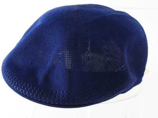 Biltmore Mens Navy Blue Mesh Ivy Cap VENTED, NEWSBOY IVY CAP MULTIPLE SIZES