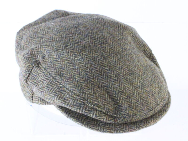 John Hanley & Co Ltd Mens Olive PURE Wool NEWSBOY Ivy Cap MULTIPLE SIZES