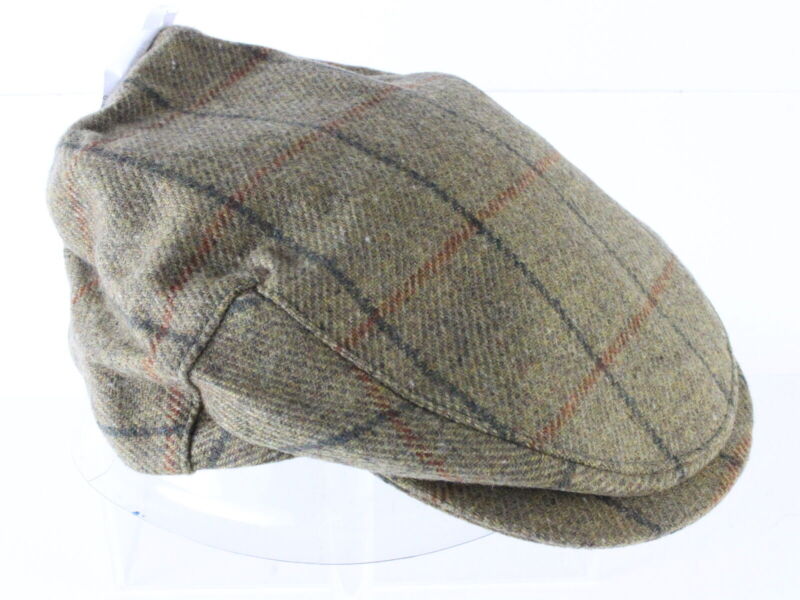 John Hanley & Co Ltd Mens Tan PURE NEW Wool Ivy Cap NEWSBOY MULTIPLE SIZES