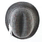 Pendleton Mens Grey Plaid Crushable Water Repellent Rain Hat S