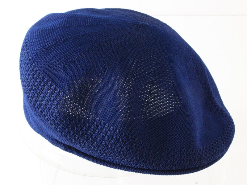 Biltmore Mens Navy Blue Mesh Ivy Cap VENTED, NEWSBOY IVY CAP MULTIPLE SIZES