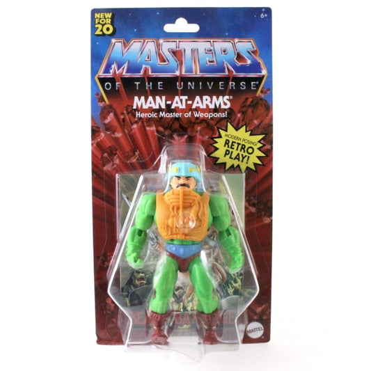 Man At Arms Heroic Master Of Weapons MOTU Masters Of The Universe Mattel