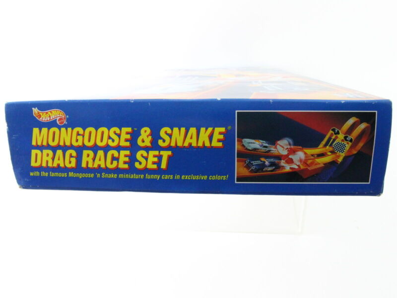 Hot Wheels 25th Anniversary Mongoose And Snake Drag Race Set 11644 Sealed