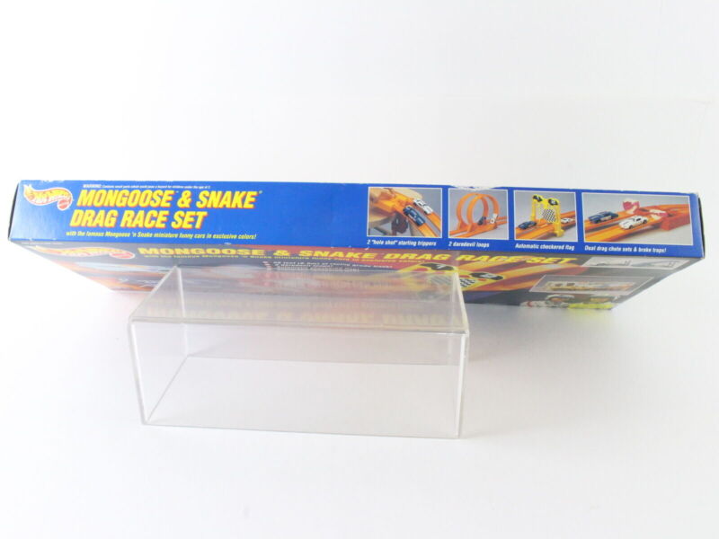 Hot Wheels 25th Anniversary Mongoose And Snake Drag Race Set 11644 Sealed