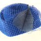 Mr John Classic Ladies Boutique Royal Blue Wool Felt Cap W/ Mesh And Feather